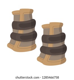 Vector illustration of horseback and equestrian icon. Collection of horseback and horse  vector icon for stock.