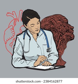 Vektorgrafik des Krankenhauses im EPS10-Format