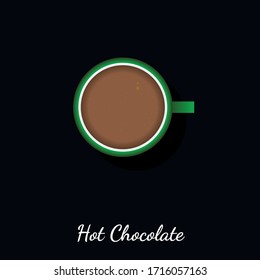 Vector Illustration of Hot Chocolate (Foods & Drinks Illustration)