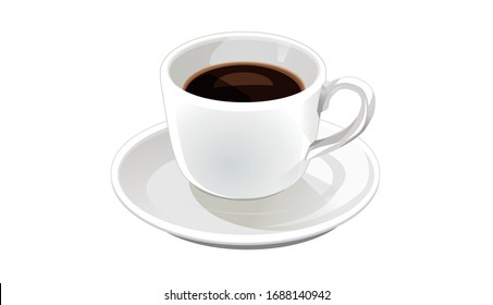 Vector illustration |  Hot coffee