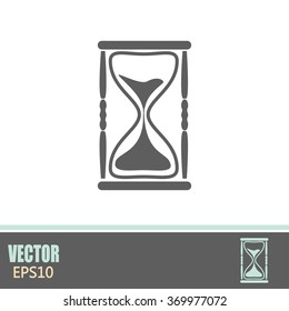 Vector illustration of hourglass