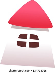 Vector illustration of a house