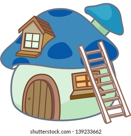 Vector illustration of a house
