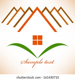Vector illustration of house