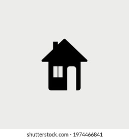 Vector illustration of a house