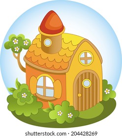 Vector illustration of house.