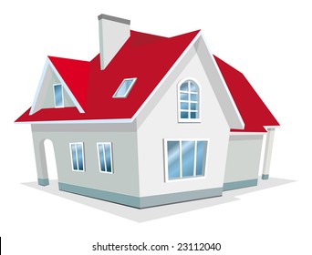 Vector Illustration of house