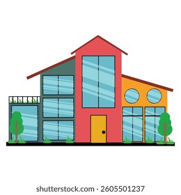 vector illustration of a house