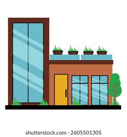 vector illustration of a house