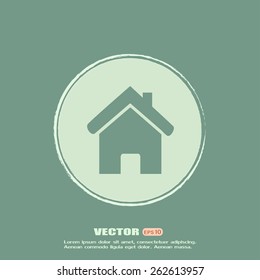 Vector illustration of house 
