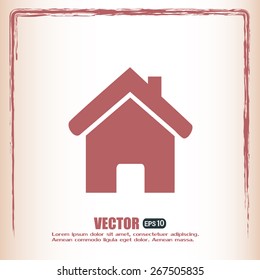 Vector illustration of house 