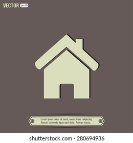 Vector illustration of house 