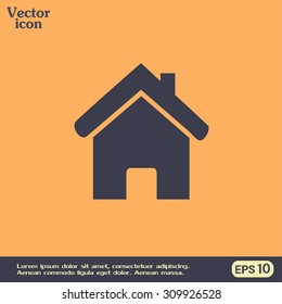 Vector illustration of house 