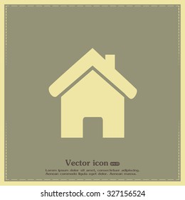 Vector illustration of house 
