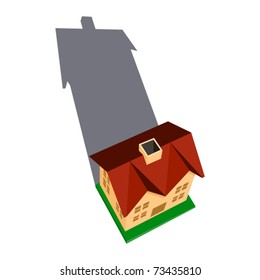 Vector Illustration of house.