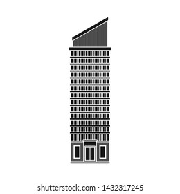 Vector illustration of house and apartment logo. Set of house and panoramic vector icon for stock.