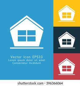 Vector illustration of house icon