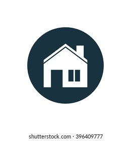 Vector illustration of house icon