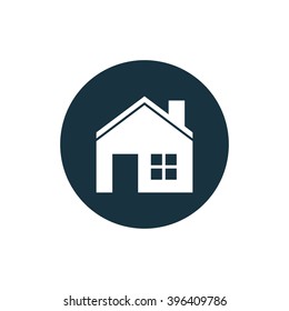 Vector illustration of house icon