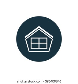 Vector illustration of house icon