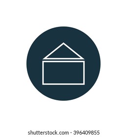Vector illustration of house icon