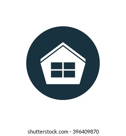 Vector illustration of house icon