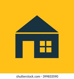 Vector illustration of house icon