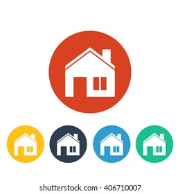 Vector illustration of house icon