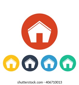 Vector illustration of house icon