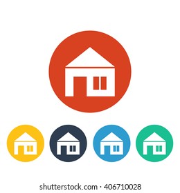 Vector illustration of house icon