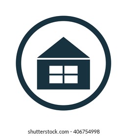 Vector illustration of house icon