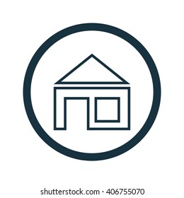 Vector illustration of house icon