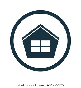 Vector illustration of house icon