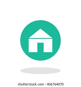 Vector illustration of house icon