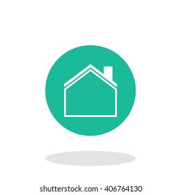 Vector illustration of house icon