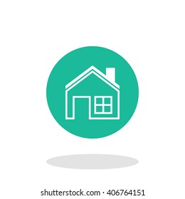 Vector illustration of house icon