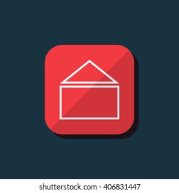Vector illustration of house icon