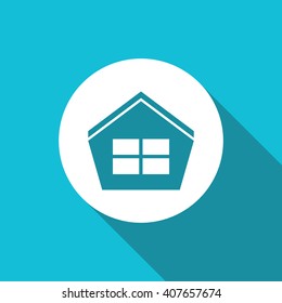 Vector illustration of house icon