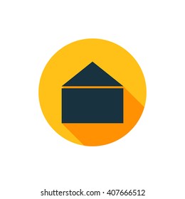 Vector illustration of house icon