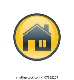 Vector illustration of house icon