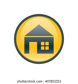 Vector illustration of house icon