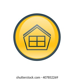 Vector illustration of house icon