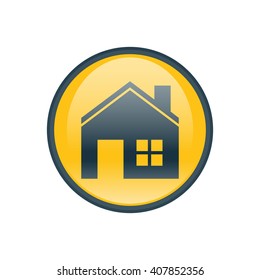 Vector illustration of house icon