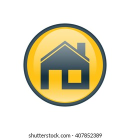 Vector illustration of house icon