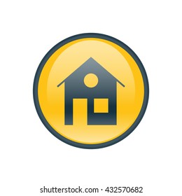 Vector illustration of house icon