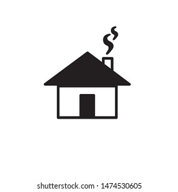   vector illustration, house icon, house symbol