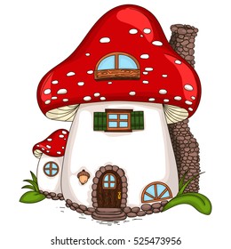 Mushroom House Clip Art Royalty Free Stock Svg Vector And Clip Art