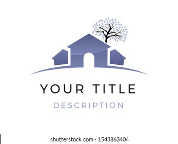 Vector Illustration of a House. Perfect Illustration for Home Logos, House Logos, Hut Logos, Construction Company Logos. Vector EPS 10