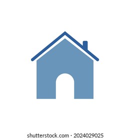 Vector illustration of house symbol.