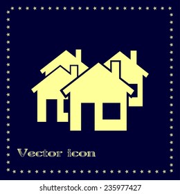 vector illustration of houses